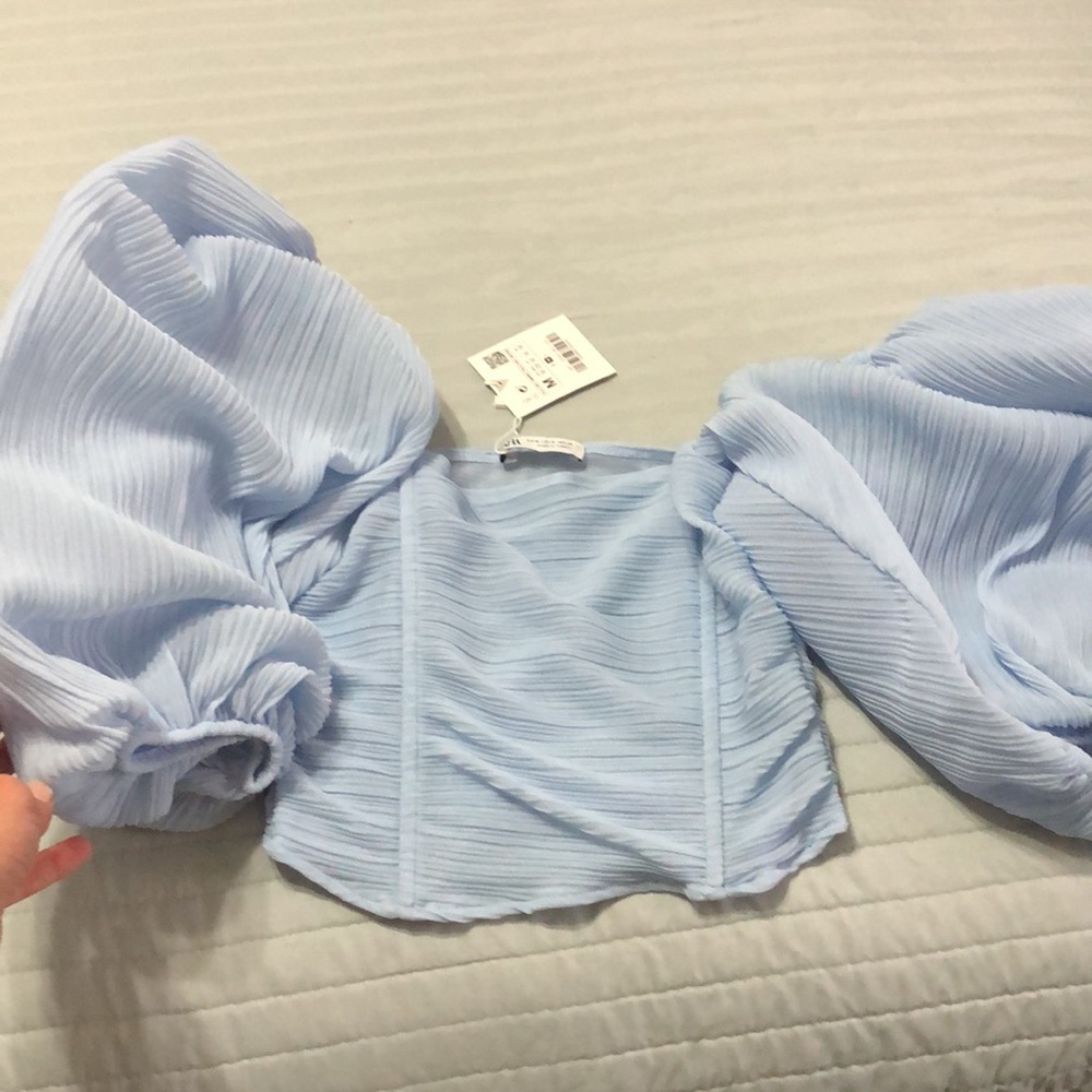 Zara organza top - Picture 12 of 15